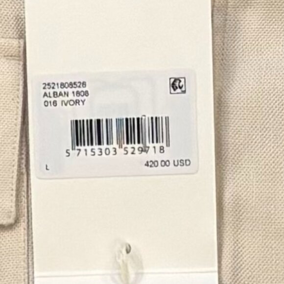 CONSCIOUSLY CRAFTED NN07 Alban 1808 LENZING™ ECOVERO™ and Linen-Blend Jacket - Picture 3 of 3